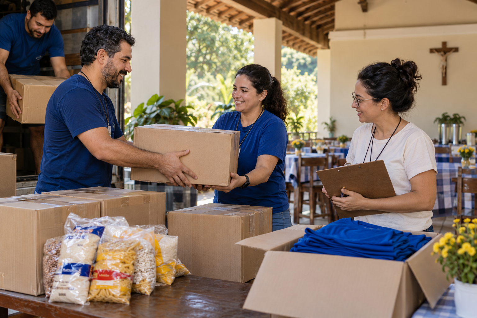 Como pagar fornecedores antes do acampamento católico